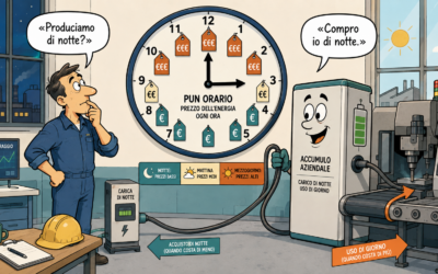 PUN orario e accumulo: pagare l’energia quando costa meno