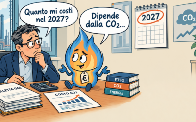 Calcolo ETS2: quanto pagherai di CO2 sul gas dal 2027