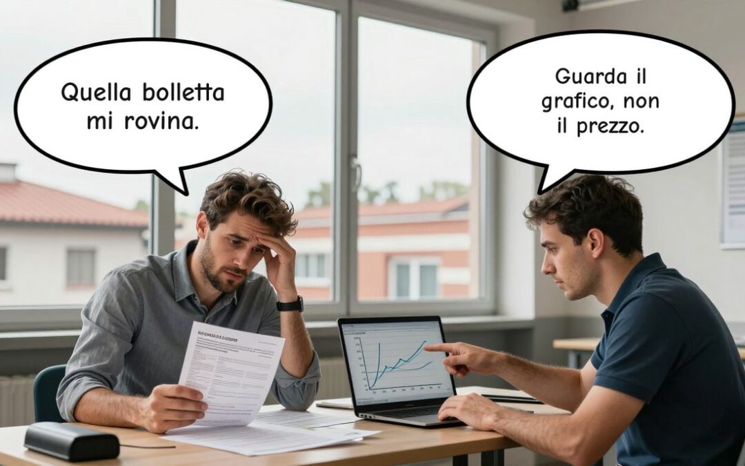 Fotovoltaico aziendale risparmio: analisi del profilo di carico e calcolo del ROI reale per PMI